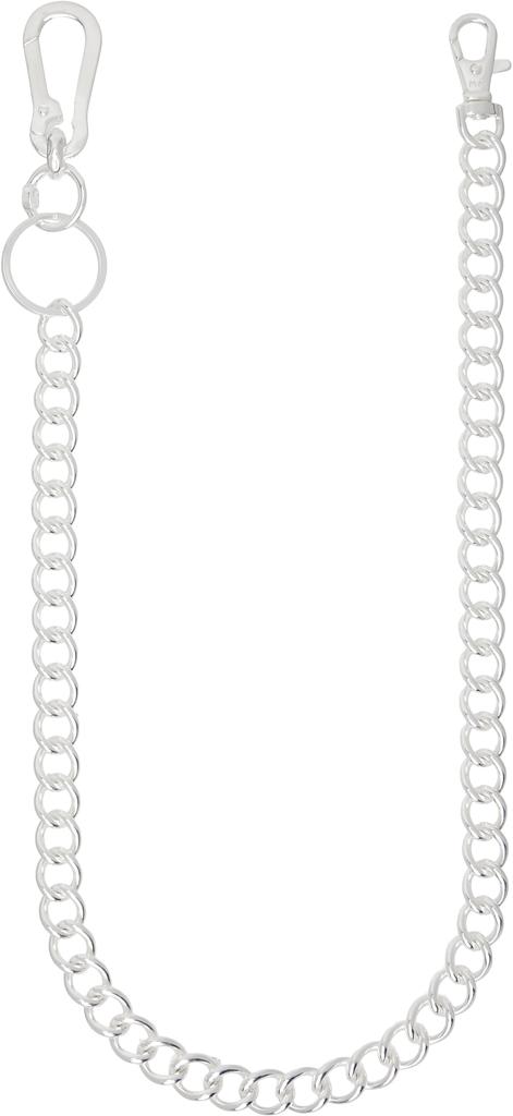 Martine Ali Silver Ouro Pant Chain Keychain
