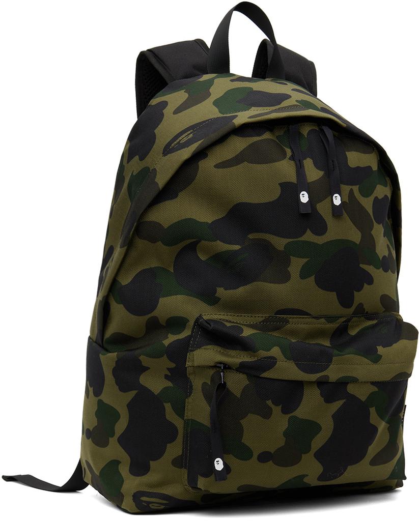 BAPE Khaki 1st Camo Cordura Day Backpack