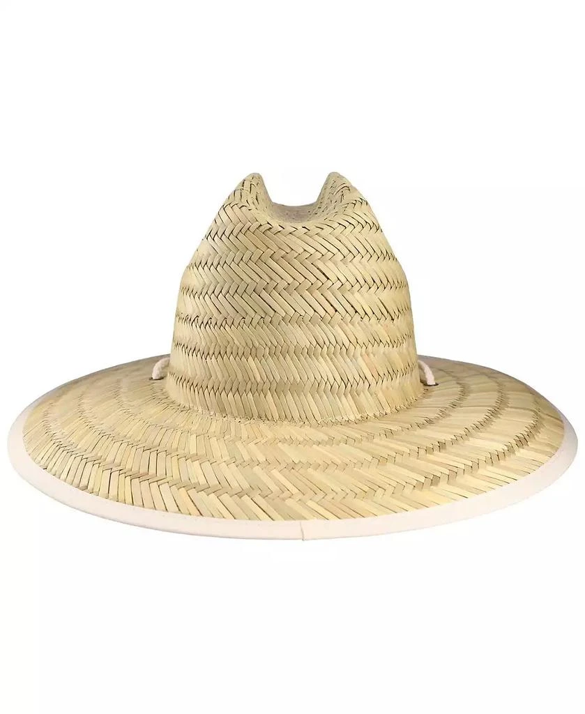Billabong Women's Natural Tipton Straw Lifeguard Gambler Hat 2
