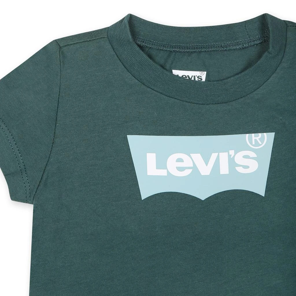 Levi's Green T-shirt For Baby Boy With Logo 3