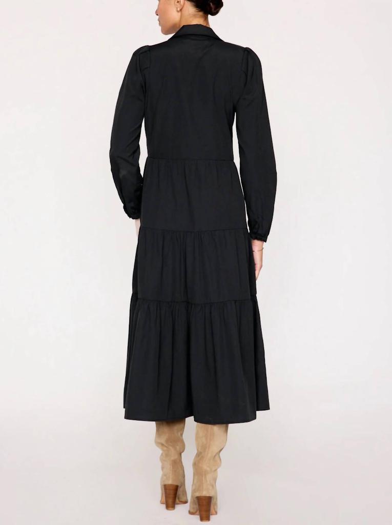 Brochu Walker Brochu Walker - Long Sleeve Havana Dress