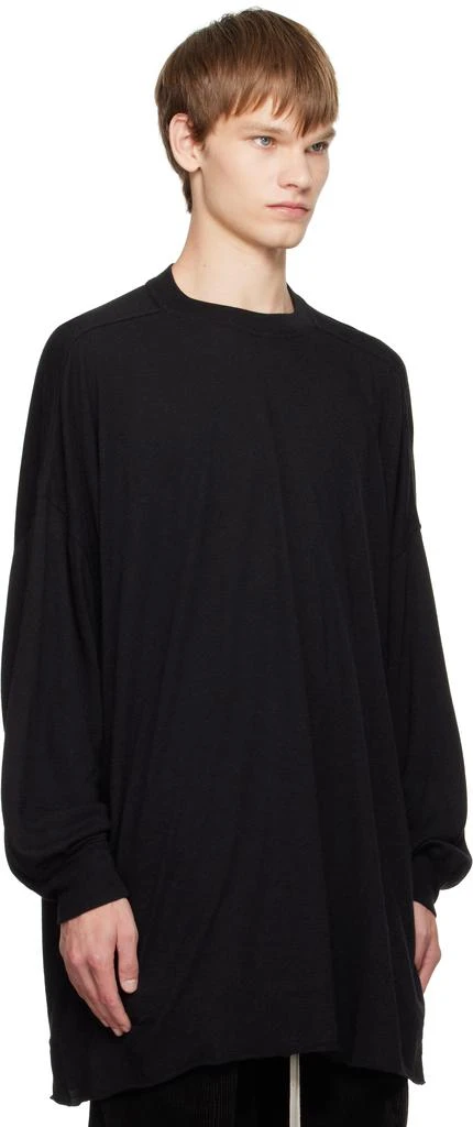 Rick Owens Black Concordians Tommy LS T-shirt 2