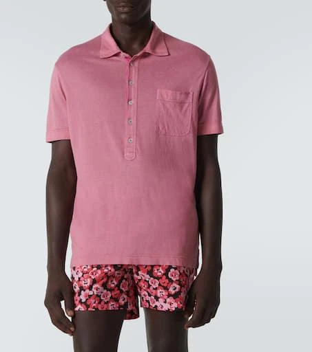 Tom Ford Silk and linen polo shirt 3