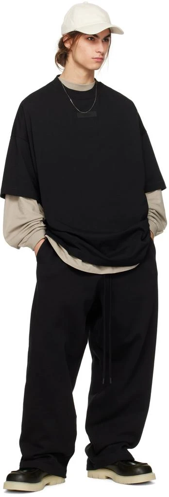 Essentials Black Crewneck T-Shirt 4