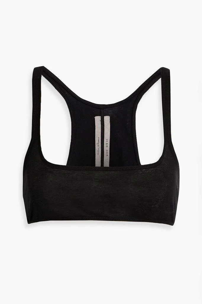 RICK OWENS Cotton-jersey bra top 1