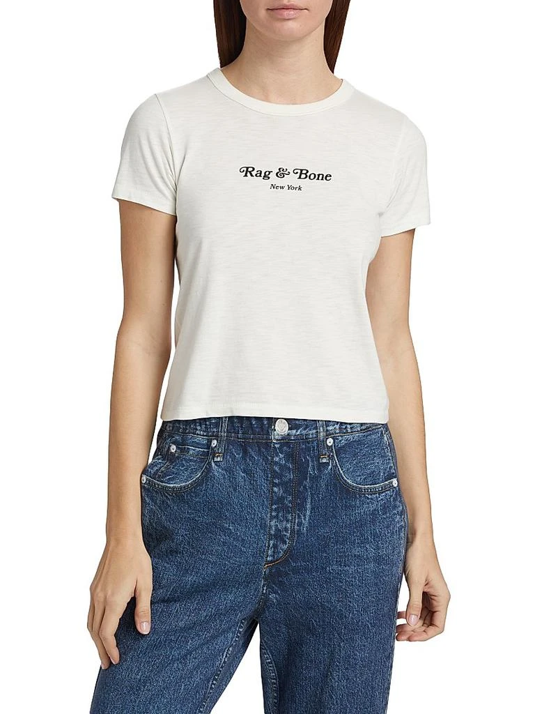 Rag & Bone Mini Script Logo T-Shirt 3