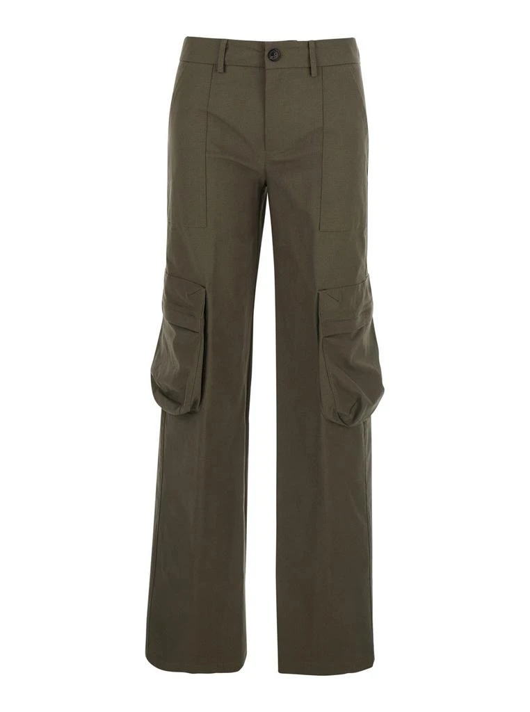 MAURO GRIFONI Mauro Grifoni Cargo Pants with Applied Pockets 1