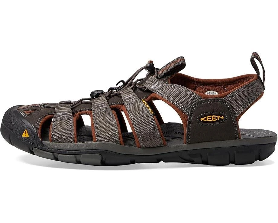 Keen Clearwater CNX 1014456 Sandals Men's 7.5 Raven Bumper Toe Slip On ZPO3594 2