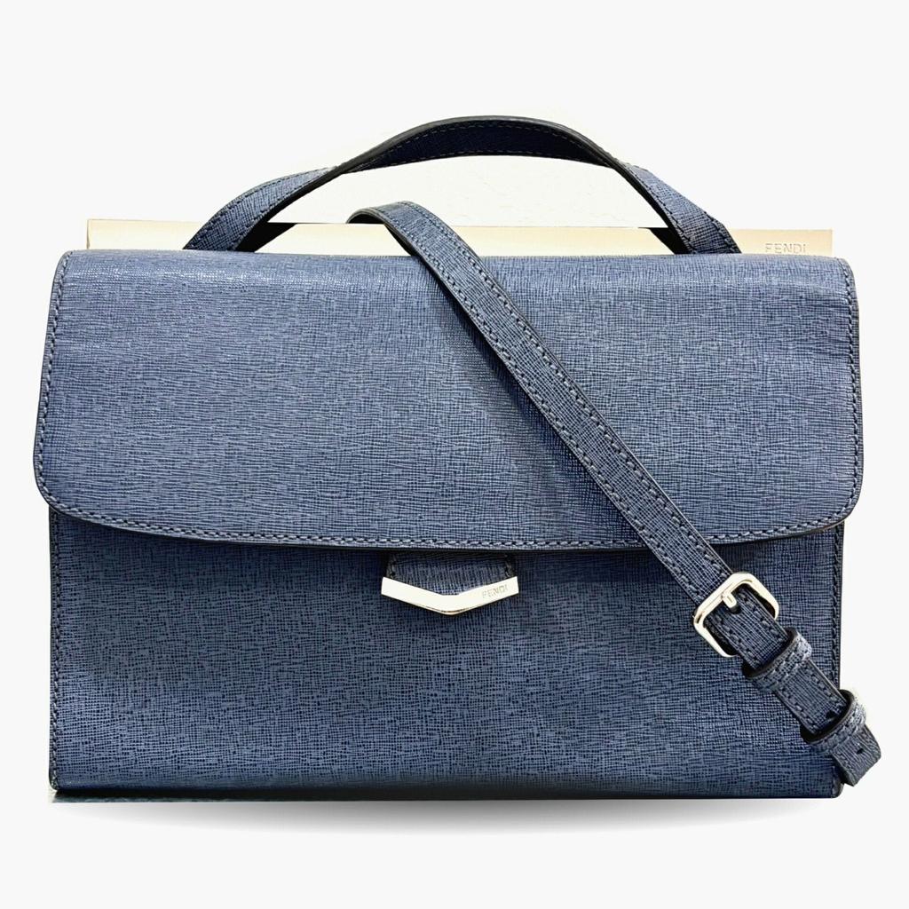 【送料&関税込】Fendi Ff Plaque Foldover-top Shoulder Bag Fendi Fendi FF Plaque Foldover-Top Shoulder Bag - Bags