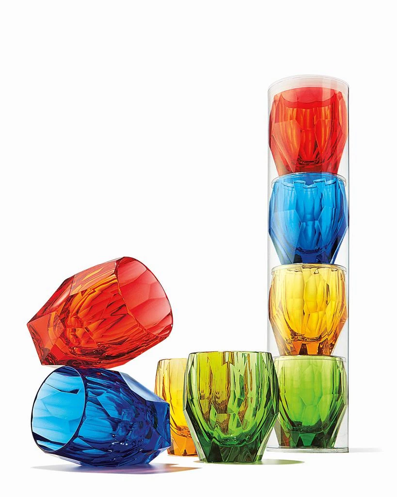 Mario Luca Giusti Rainbow Milly Glasses, Set of 4 2
