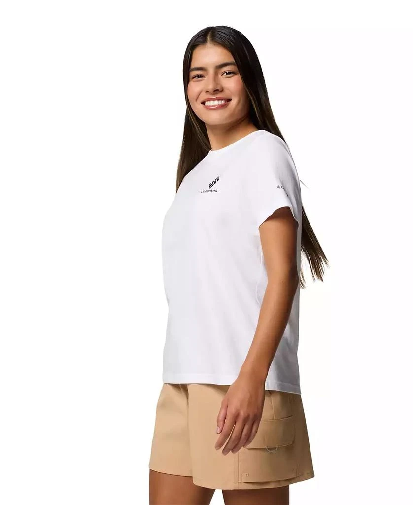 Columbia Women's Rolling Bend Graphic Short Sleeve Top