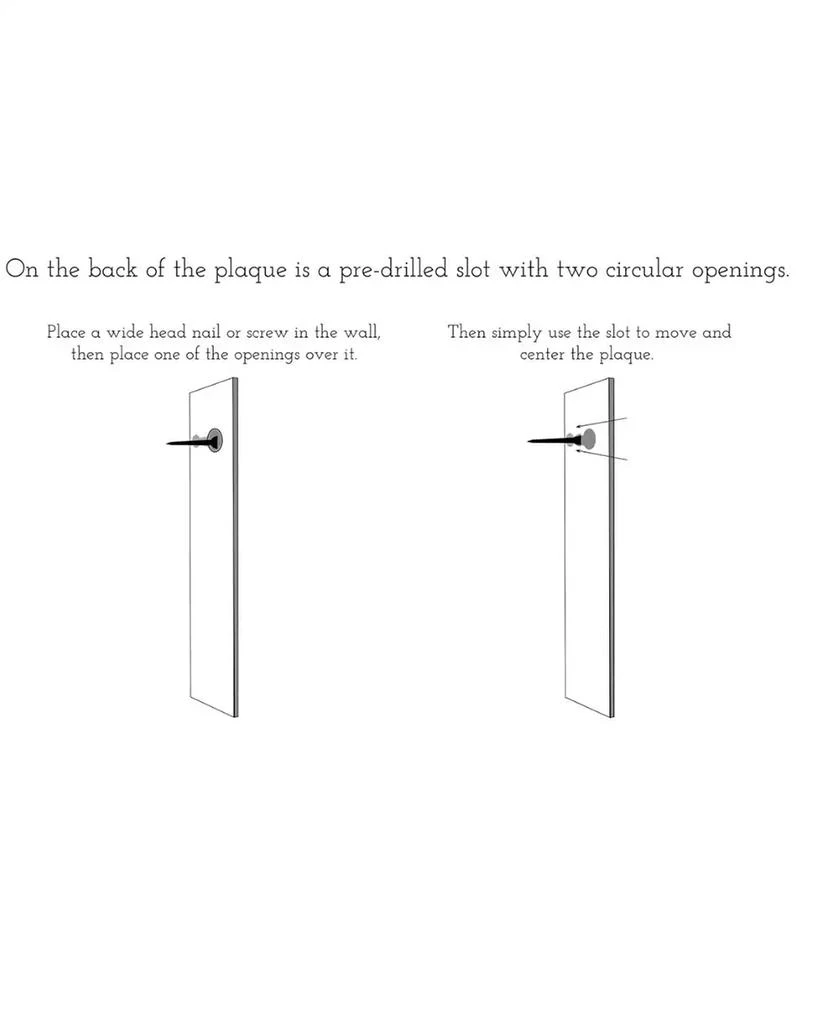 Stupell Industries The Lords Prayer Our Father Rustic Distressed White Wood Look, 10" L x 15" H 6