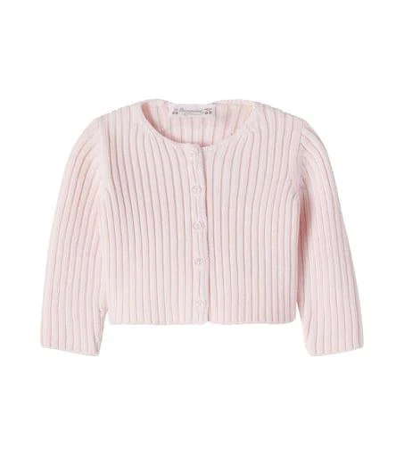 Bonpoint Baby Esil cotton and cashmere cardigan