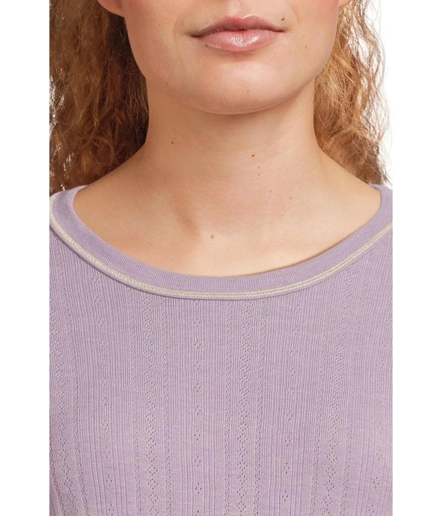 Toad & Co Foothill Pointelle Short Sleeve Baby Tee 4