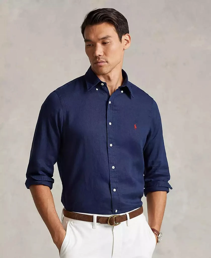 Polo Ralph Lauren Men's Classic Fit Linen Shirt 1