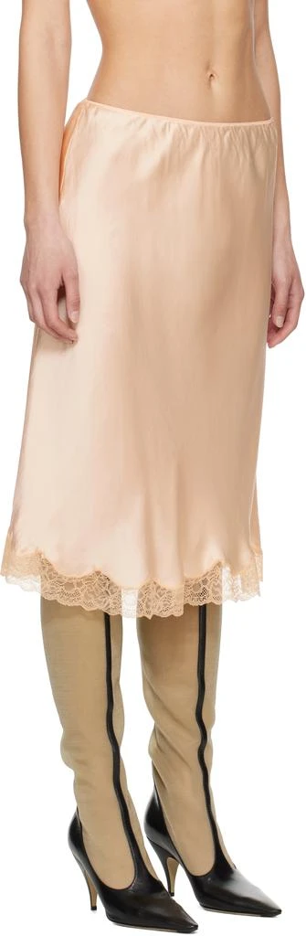 The Row Pink Irene Midi Skirt 2