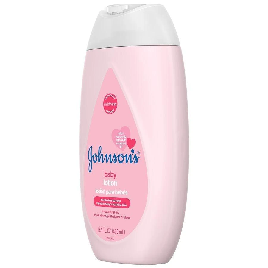 Johnson's Baby Moisturizing Pink Baby Lotion With Coconut Oil 4