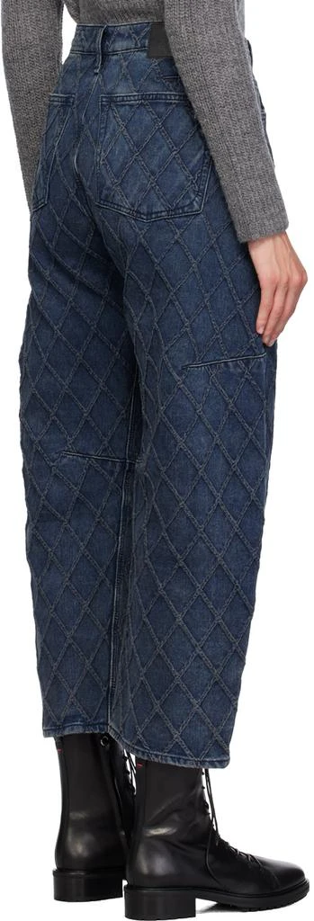Rag & Bone Blue Charlie High-Rise Barrel Jeans 3