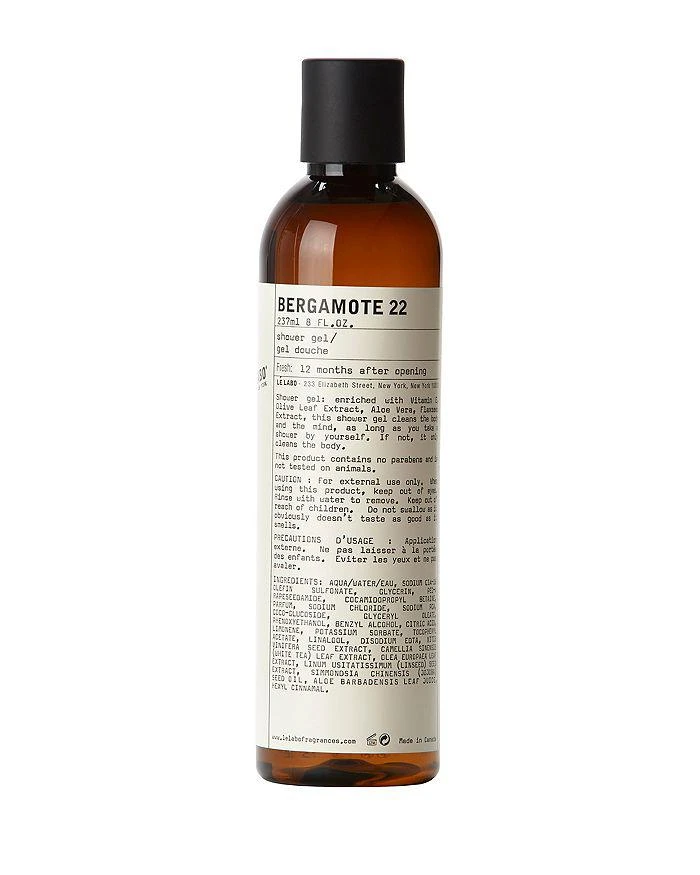 Le Labo Bergamote 22 Perfuming Shower Gel 8 oz. 1