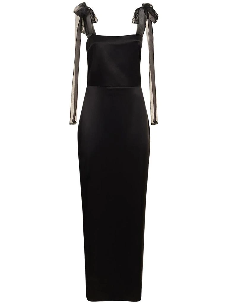 Reformation Kacia Satin Long Dress 1