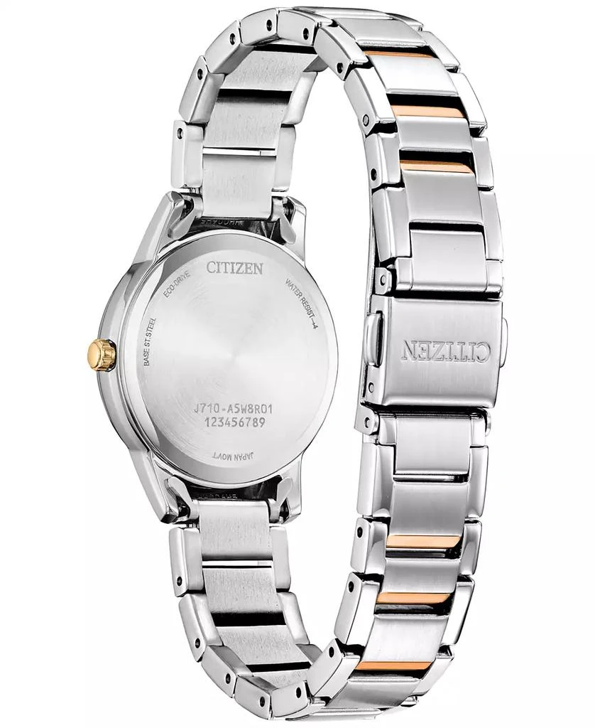 Citizen Eco-Drive Women's Two-Tone Stainless Steel Bracelet Watch 29mm 3