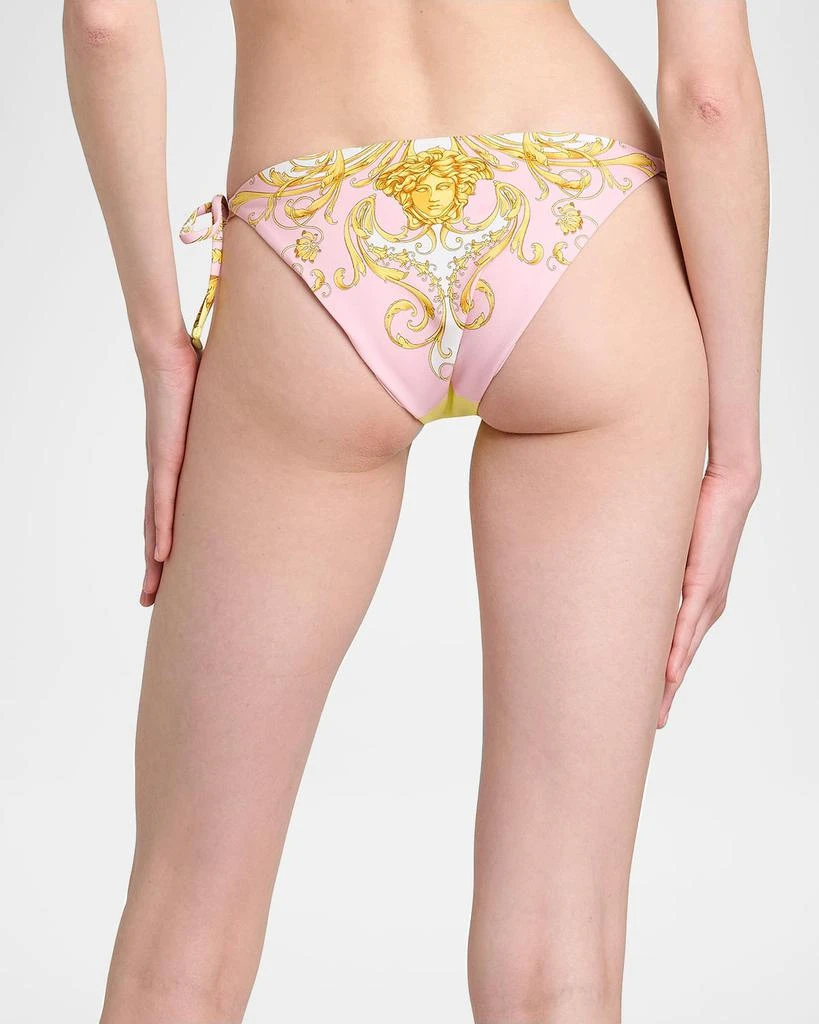 Versace Printed Tie Bikini Bottoms 3