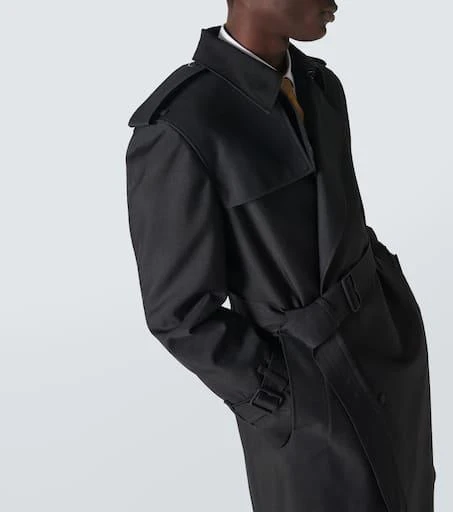 Burberry Silk-blend trench coat 5