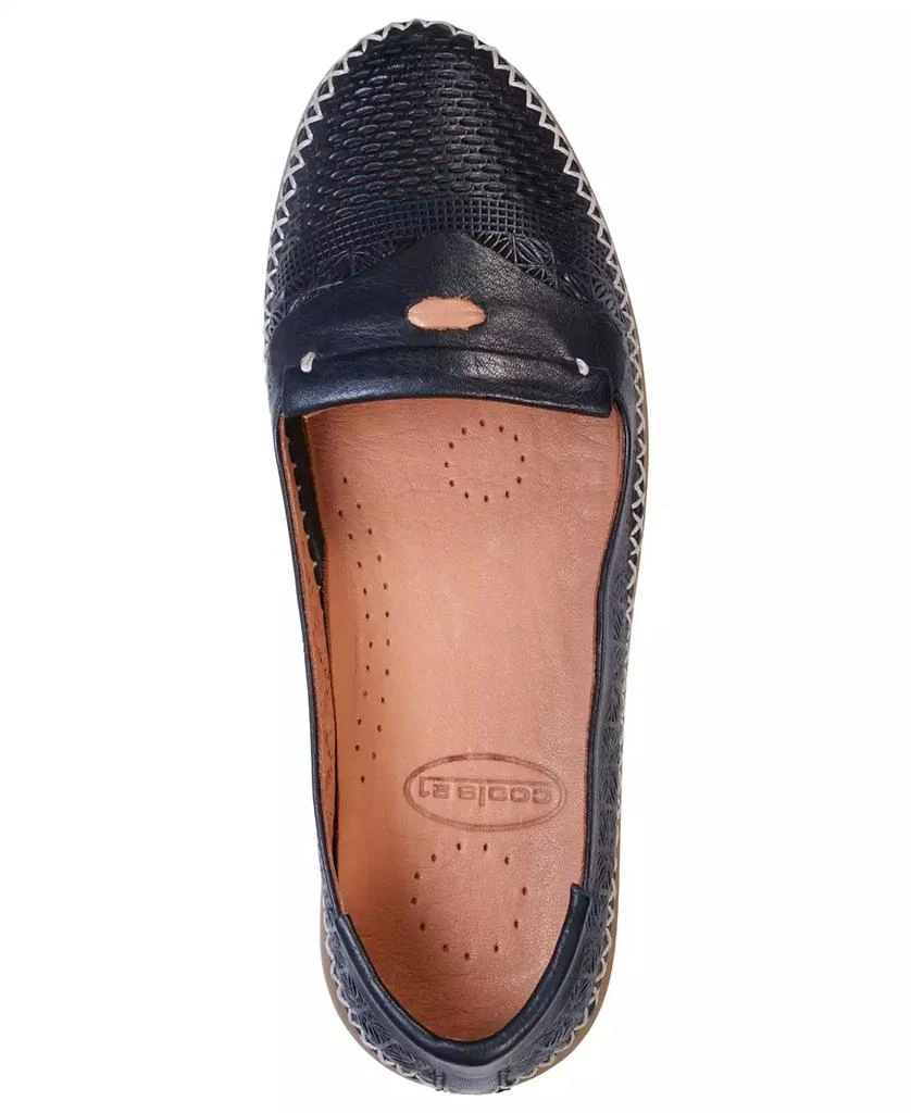 Cools 21 Women's Ginger Perforated Leather Flats 2