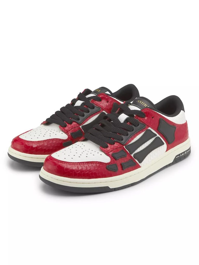 AMIRI Skel Leather Low-Top Sneakers 2