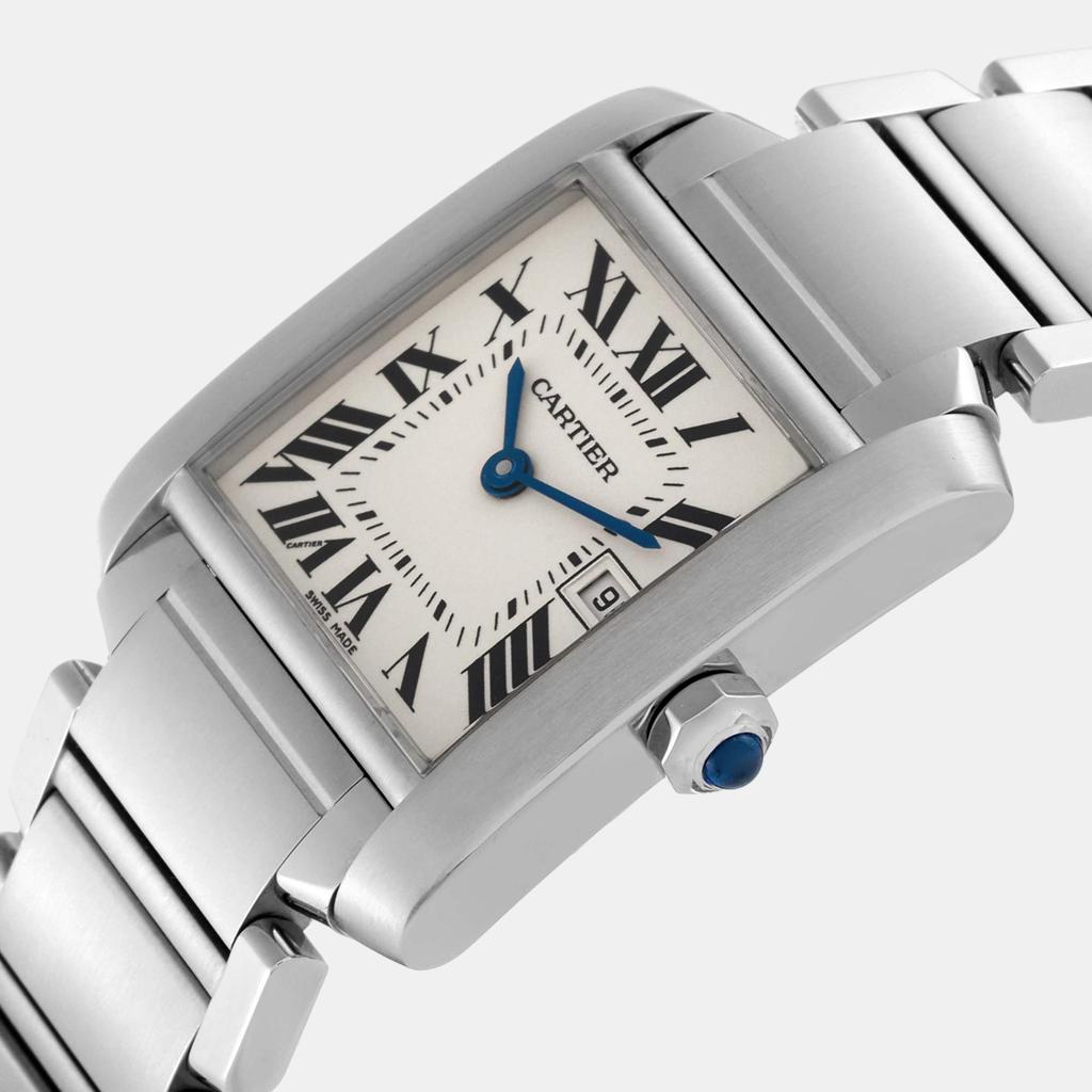 Cartier Cartier Tank Francaise Midsize Steel Ladies Watch 25.0 mm