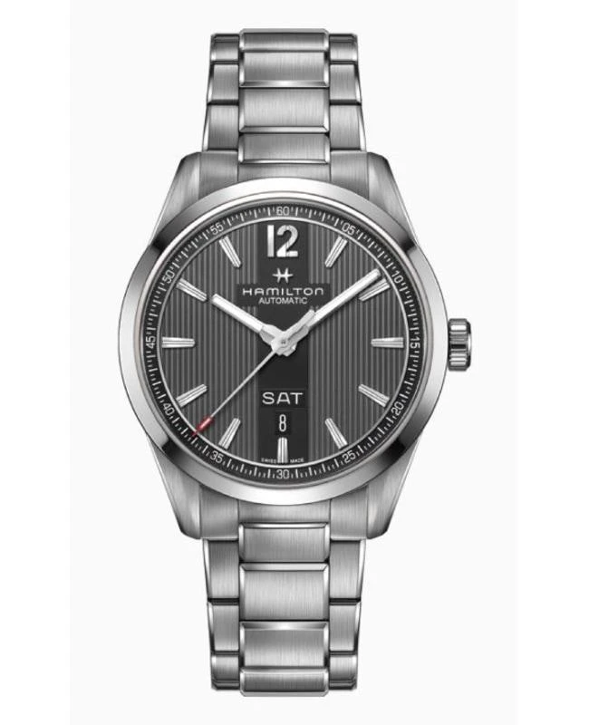 Hamilton Hamilton Broadway Day Date Auto Black Dial Stainless Steel Men's Watch H43515135 1