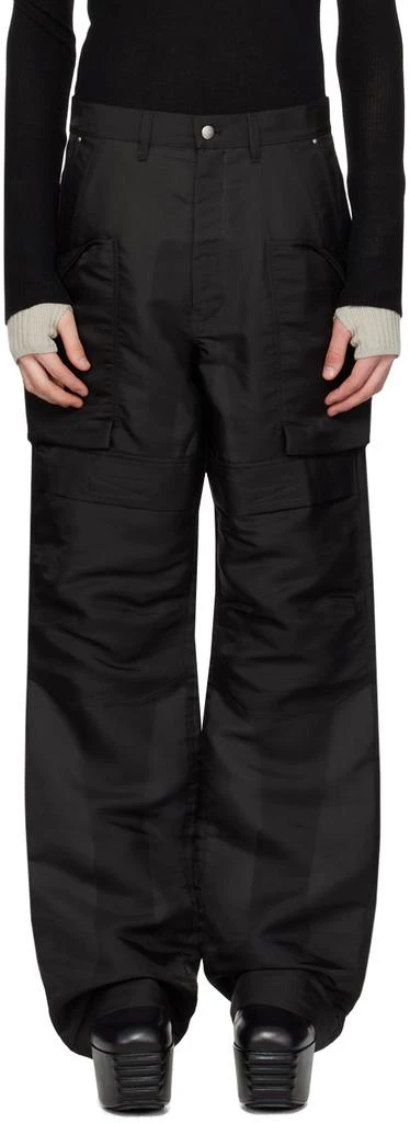 Rick Owens Black Stefan Cargo Pants 1