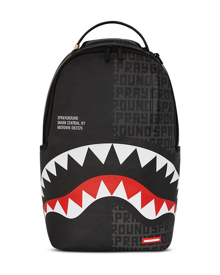 SprayGround Shark Central Split Infinity DLXSV Backpack