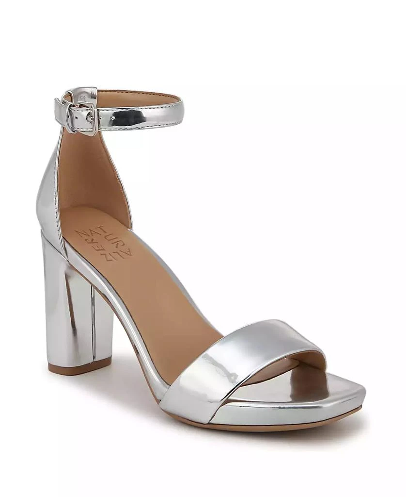 Naturalizer Women's Joy Square Toe Ankle Strap Dress Sandals 1