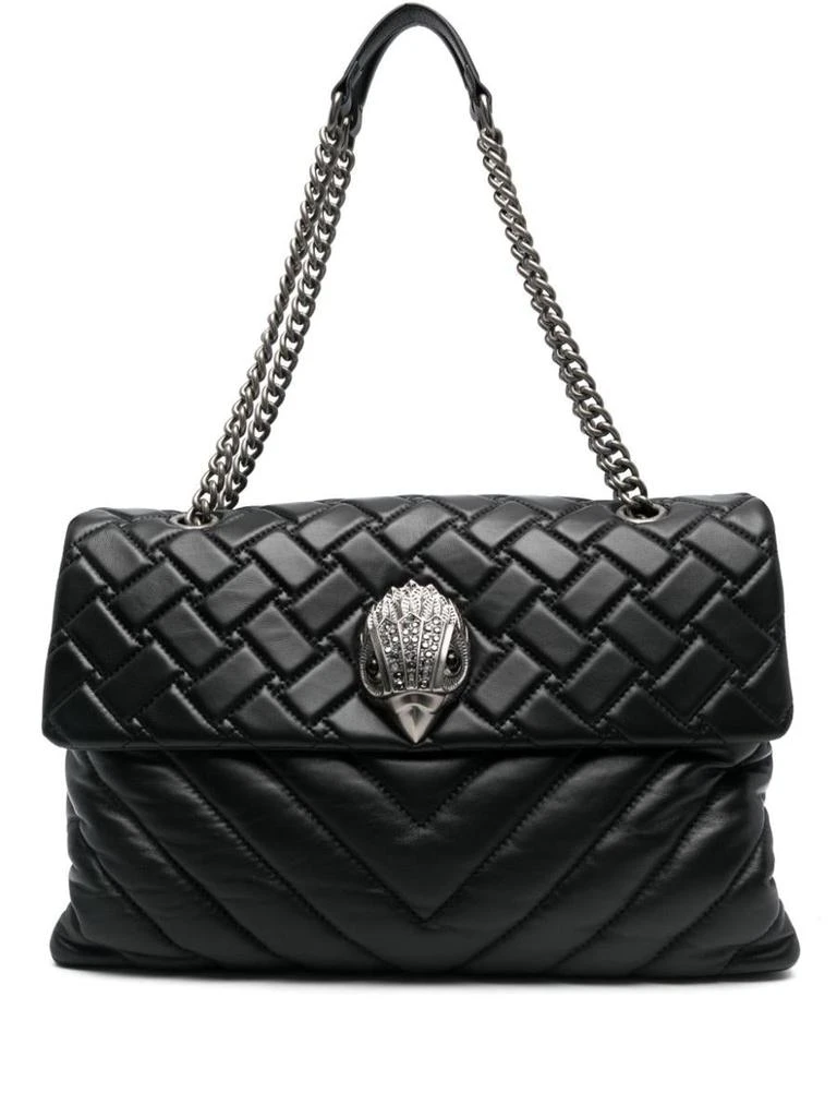Kurt Geiger Kurt Geiger London Large Kensington Leather Shoulder Bag 1