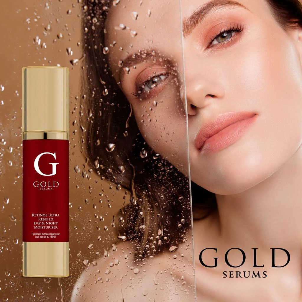 skinChemists Gold Serums Retinol Ultra Rebuild Day & Night Moisturizer 1.69 fl oz 4