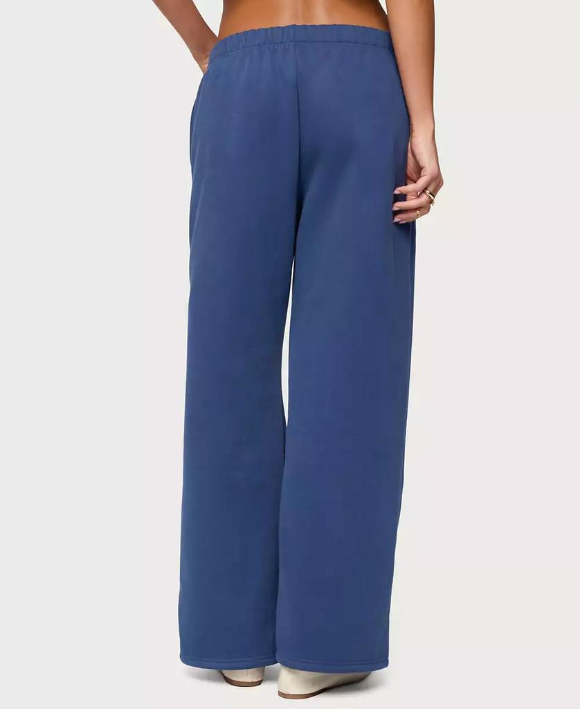 Edikted Women's Love Wide Leg Sweatpants