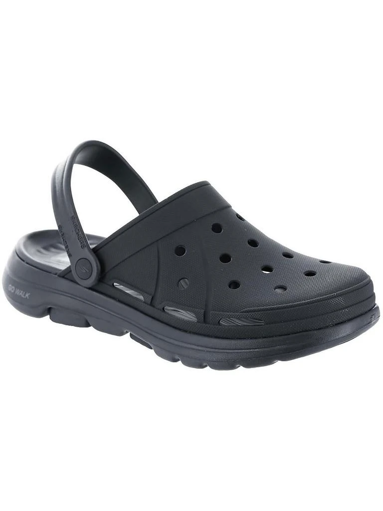 SKECHERS Go Walk 5 Foamies Mens Water Ready Closed Toe Sport Sandals 1