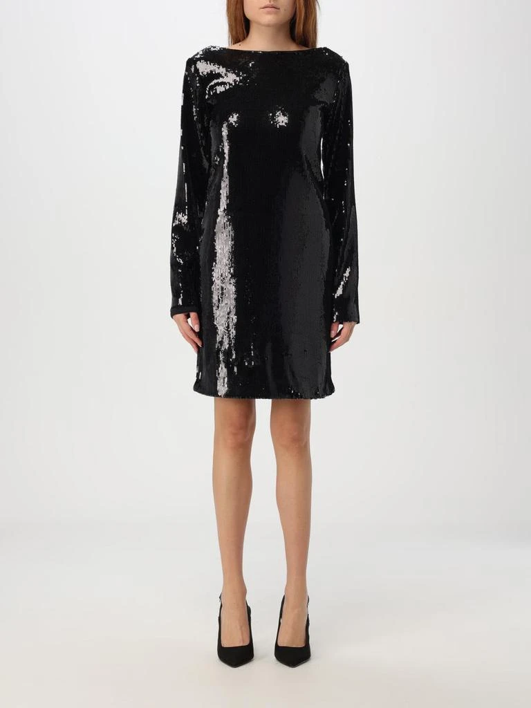 hugo boss cocktail dress BOSS HUGO BOSS - Cocktail Dress, Jersey with Draping