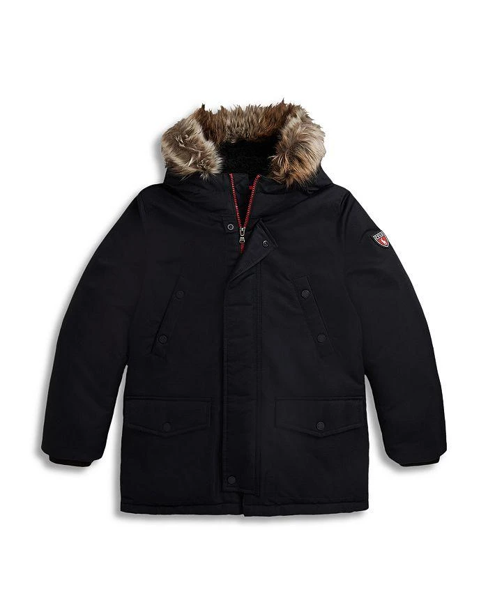 Ralph Lauren Boys' Faux Fur Trim Down Parka - Big Kid