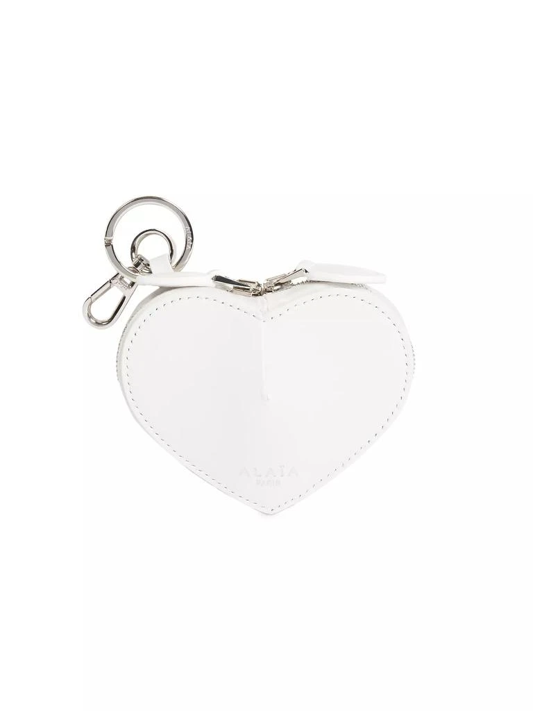Alaïa Mini Le Coeur Leather Coin Purse 1