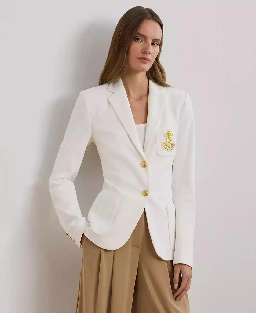 Lauren Ralph Lauren Bullion Jacquard Blazer, Regular & Petite 3