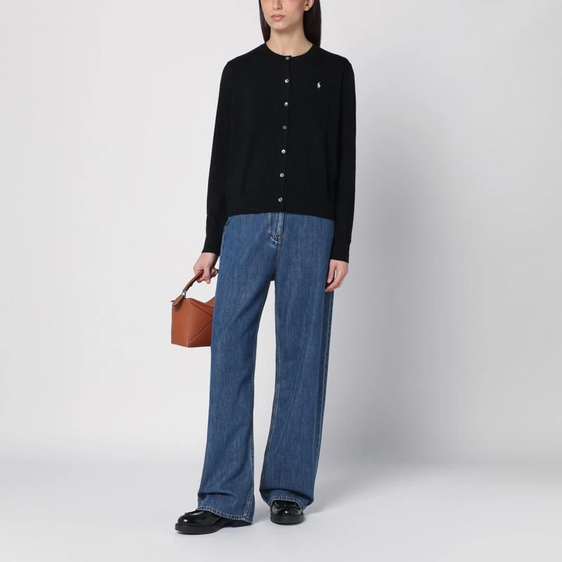 Ralph Lauren Black cotton blend cardigan 2
