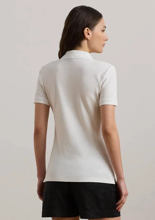 Ralph Lauren Ralph Lauren Petite Piqu Polo Shirt 2
