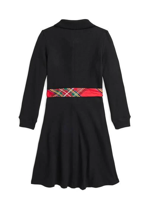 Ralph Lauren Lauren Childrenswear Girls 2 6X Stretch Mesh Polo Dress 2