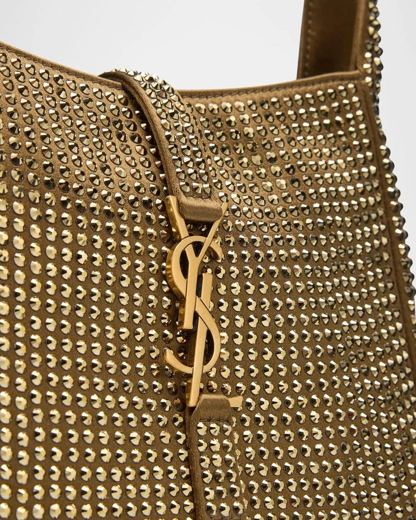 Yves Saint Laurent Le 5 A 7 YSL Hobo Bag in Rhinestone Satin 5