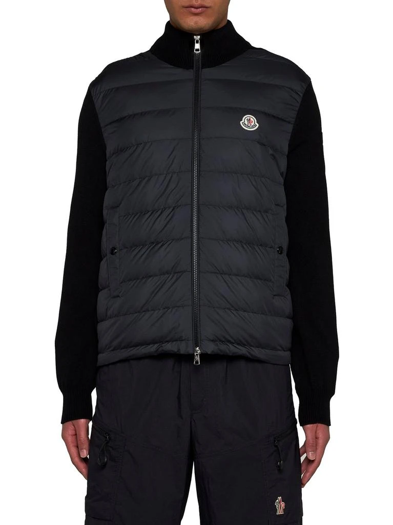 Moncler Moncler Zip-Up Knit Padded Cardigan 3