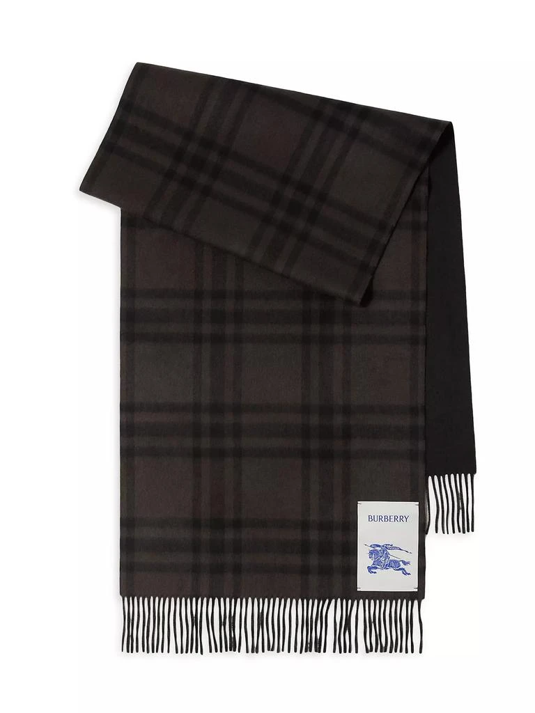 Burberry Check Cashmere Scarf 1