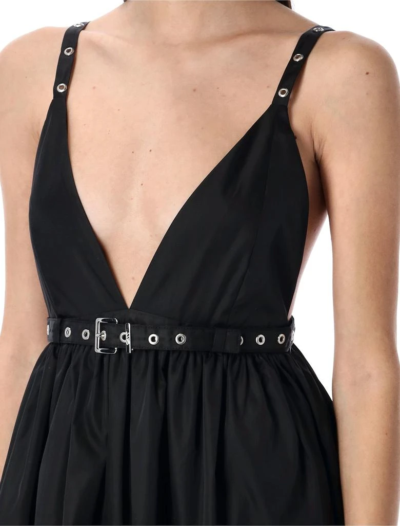 Ganni Duchesse Nylon Strap Dress 3