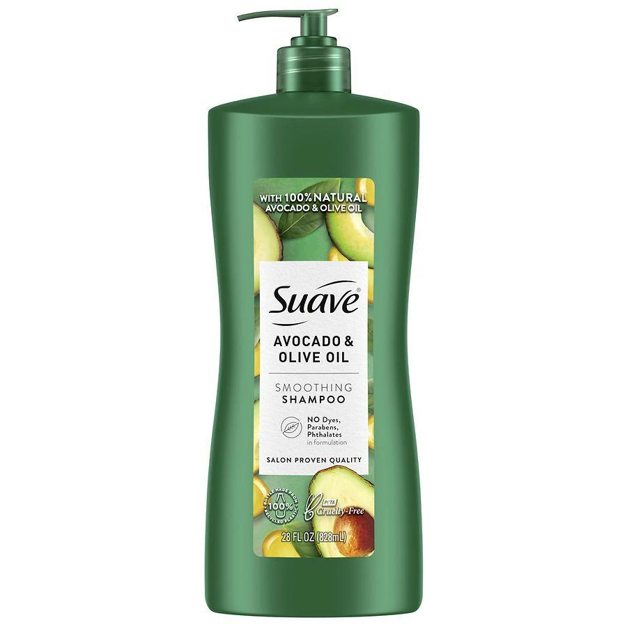 Suave Smoothing Shampoo Avocado + Olive Oil 1